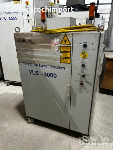 Лазерна система IPG 6kW + Охлаждане (Чилър), снимка 7 - Други машини и части - 50450380