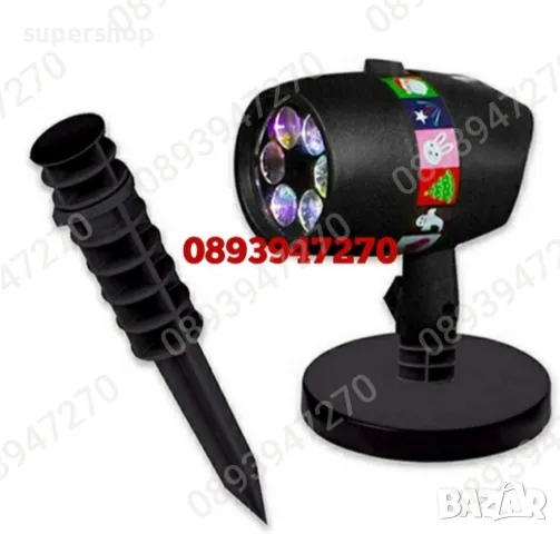 Детски LED прожектор за Коледна Проектор с 12 диска и 48 картинки, снимка 8 - Други - 48053179