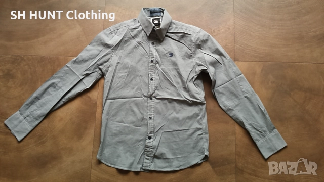 G-Star Bakero Comfort SP Check размер M мъжка еластична риза 32-37