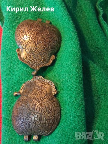 СТАРИ БРОНЗОВИ ОРНАМЕНТИРАНИ ПАФТИ 6047, снимка 14 - Антикварни и старинни предмети - 30544184