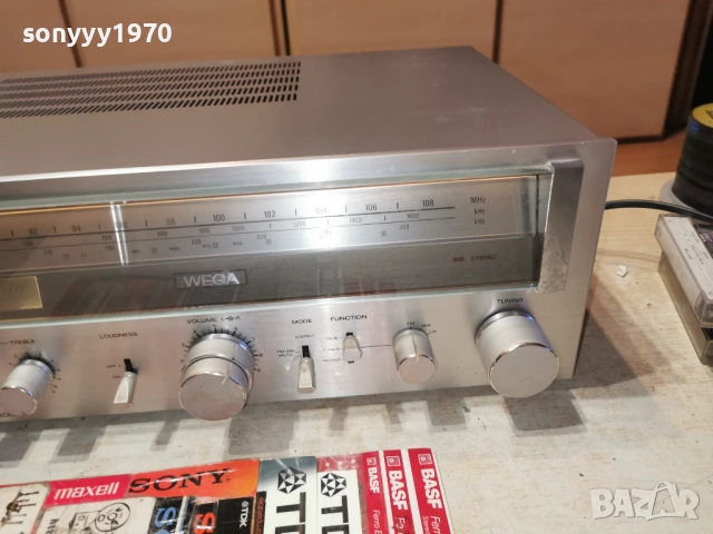 WEGA PSS-200R HIFI RECEIVER-WEST GERMANY 0803261517LCHERY1, снимка 8 - Ресийвъри, усилватели, смесителни пултове - 53755880