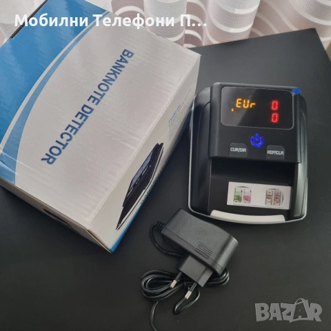 Машинка за разпознаване на фалшиви евро детектор за долари , снимка 3 - Оборудване за магазин - 53088644