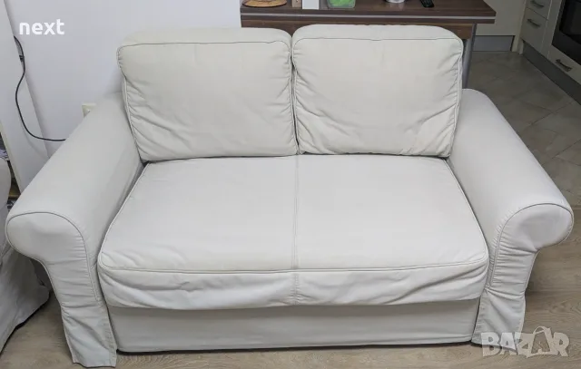 IKEA BACKABRO разтегателен диван 2-местен / диван-легло 120×200