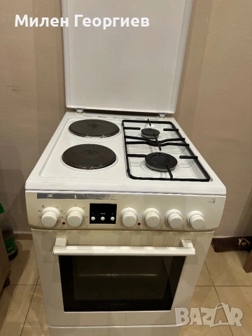 Комбинирана готварска печка, снимка 2 - Печки, фурни - 53865362