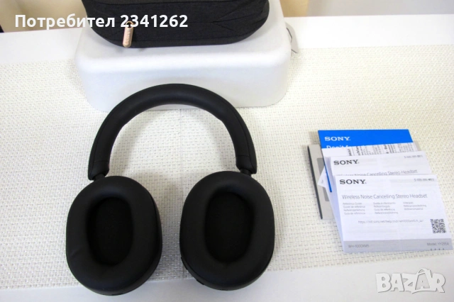 Sony WH-1000XM5 – Безжични слушалки на годината за 2022/23, снимка 3 - Bluetooth слушалки - 53483476