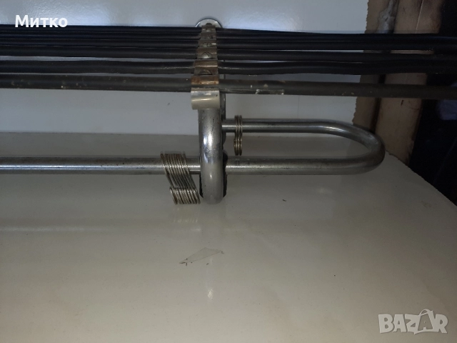 Ретро метална тръбна закачалка за стена или портманто, снимка 5 - Закачалки - 51651932