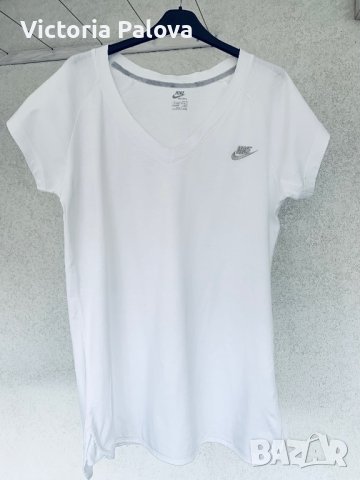 Бяла тениска NIKE оригинал, снимка 1 - Тениски - 41535706