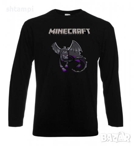 Мъжка тениска Ender Dragon 2,Minecraft,Игра,Забавление,подарък,Изненада,Рожден Ден., снимка 10 - Тениски - 36494491