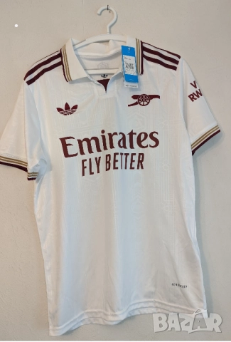 Тениска White Arsenal 25/26 Third Jersey, снимка 2 - Футбол - 52436915