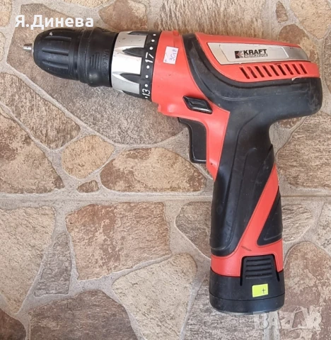 Винтоверт Kraft 12v 