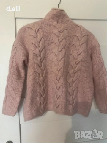 made in Italy. Страхотен Кашмирен дебел пуловер. Size M , снимка 4 - Блузи с дълъг ръкав и пуловери - 51756620