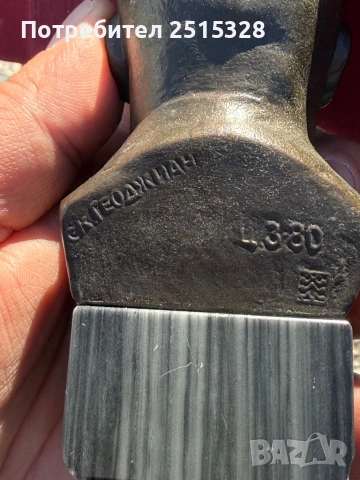 стар руски бюст на Ленин авторски, снимка 4 - Антикварни и старинни предмети - 53691536