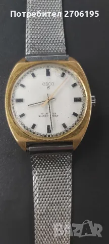 Osco S - ретро швейцарски часовник, снимка 2 - Мъжки - 48926608