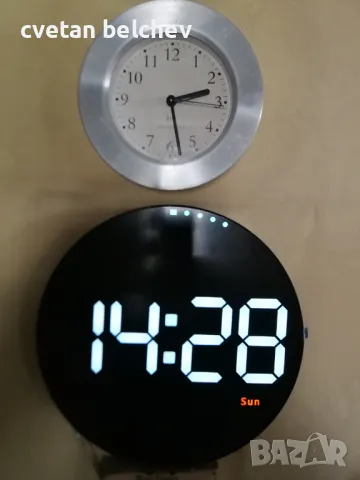 Продавам нов голям стенен електронен часовник.