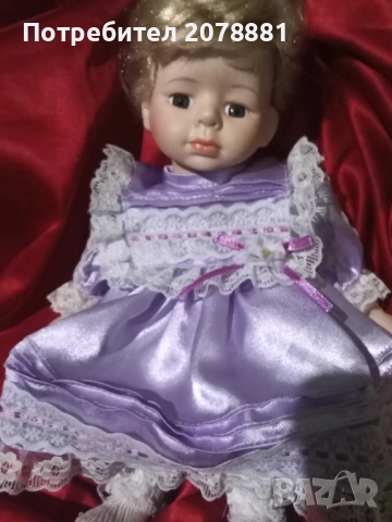 Порцеланова кукла , снимка 3 - Кукли - 52916028