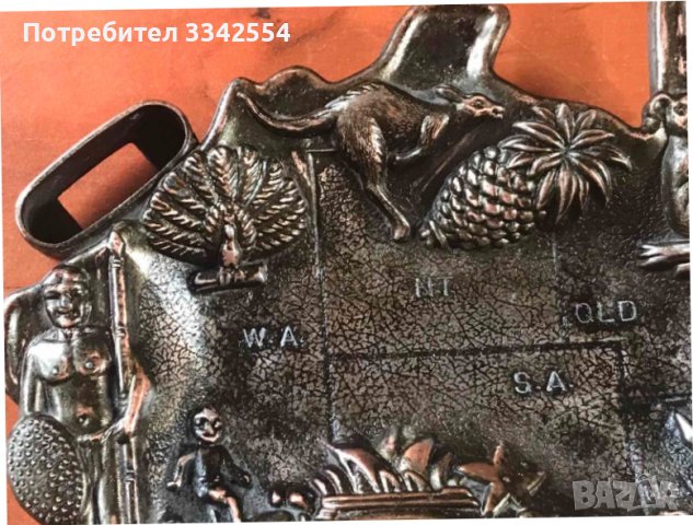 ПЕПЕЛНИК МЕСИНГ БРОНЗ С ГНЕЗДО ЗА ЗАПАЛКА, снимка 6 - Други ценни предмети - 44226092