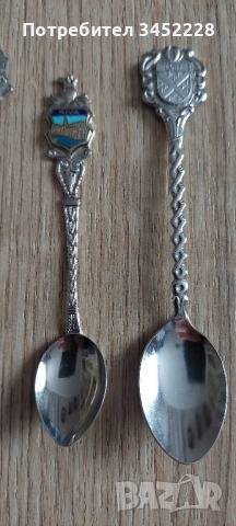 лъжички за колекционери 4 броя отлични , снимка 2 - Антикварни и старинни предмети - 52342643