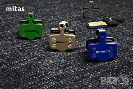 Накладки за дискови спирачки велосипед, колело BRAKCO