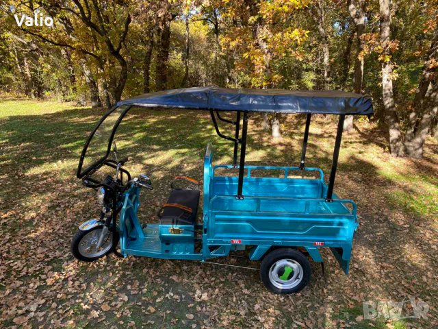 Електрическа товарна триколка Cargo S-800 600кг.Безплатна доставка., снимка 7 - Мотоциклети и мототехника - 35666851