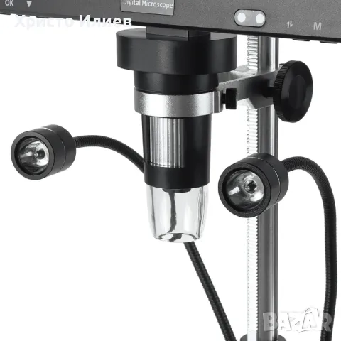 Цифров микроскоп MUSTOOL DM12 2000X LED 20MP 10,1 инча със светлини, снимка 5 - Друга електроника - 49476485