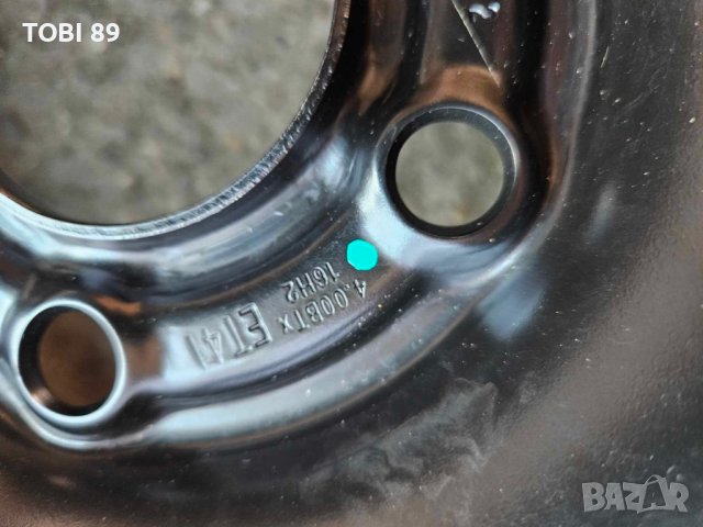 Нова Оригинална Резервна гума с джанта тип патерица 16'' за Фолксваген,Сеат, Ауди и Шкода!, снимка 11 - Гуми и джанти - 39455273