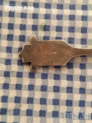 стара лъжичка от мелхинор Волга, снимка 3 - Колекции - 51737373