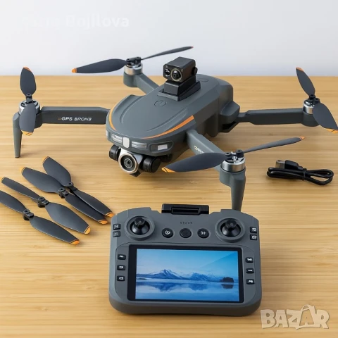 Професионален 4K дрон с интелигентно управление и GPS S28
