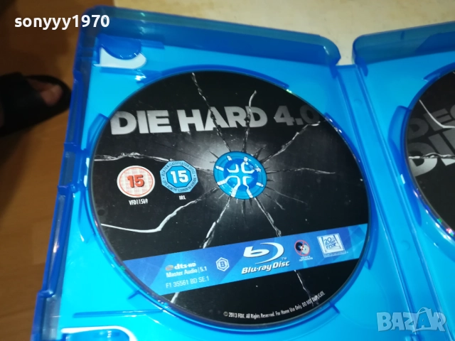 DIE HARD 4.0 X2 BLU-RAY DISC 2109250837, снимка 9 - Blu-Ray филми - 51783276