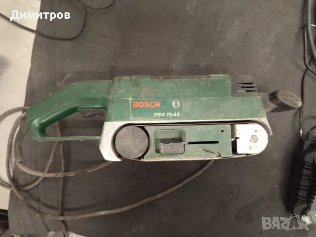 Електрически лентов шлайф  bosch два броя, снимка 6 - Други инструменти - 50189214