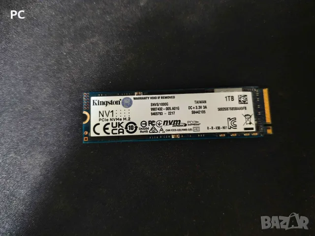 SSD 1TB Kingston NV1 1TB 2500/2000 MB/s HBM - 500 дни 90%