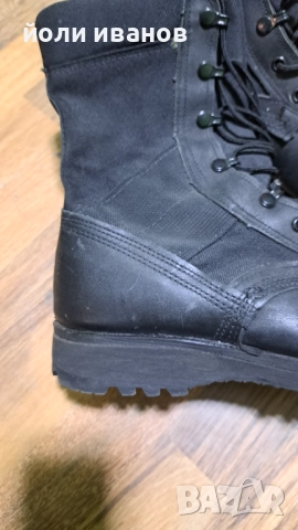 Военни кожени обувки нови,шити,44 1/2, снимка 5 - Мъжки ботуши - 52888281