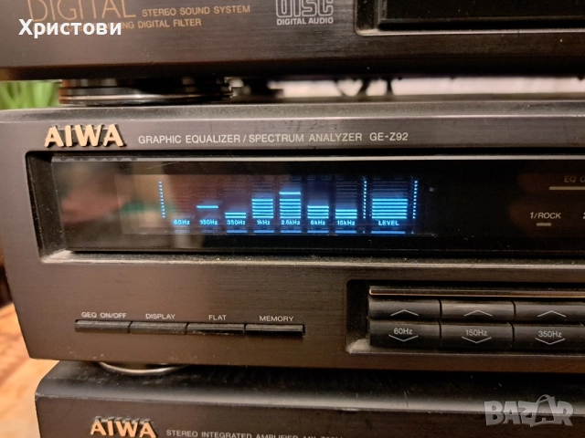 Продавам много запазена аудио система AIWA -Z 92, снимка 15 - Аудиосистеми - 52631791
