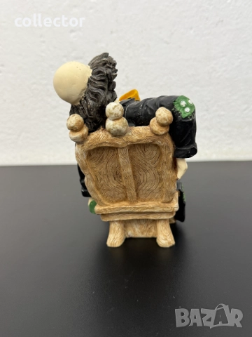 Колекционерска статуетка / фигура на клоун. №7736, снимка 4 - Антикварни и старинни предмети - 52803426