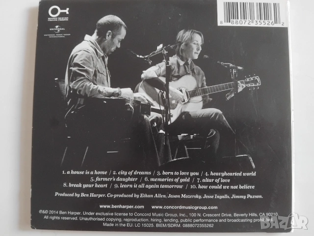 Ben Harper & Ellen Harper – Childhood Home - оригинален диск музика, снимка 2 - CD дискове - 53585576
