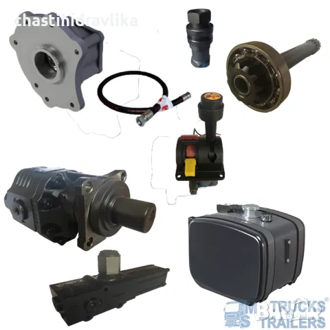 Еднокръгова хидравлична система за скоростна кутия MERCEDES с маркучи