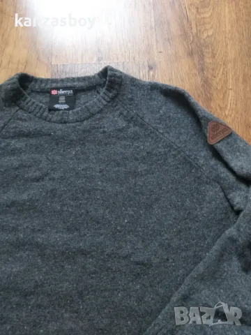 sherpa KANGTEGA CREW SWEATER - мъжки мерино пуловер КАТО НОВ L, снимка 9 - Пуловери - 47347295
