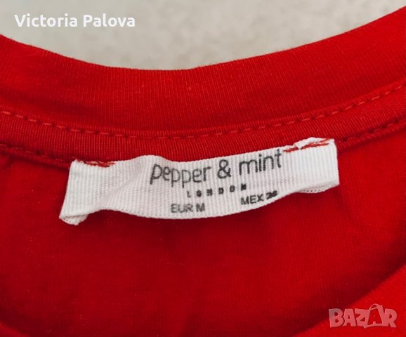 Тениска PEPPER &MINT LONDON, снимка 3 - Тениски - 38857466
