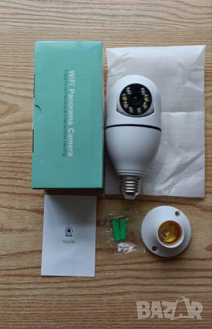 Куполна камера тип крушка 2MP Full HD 360°