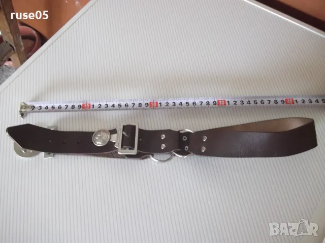 Колан кожен - 4, снимка 4 - Колани - 49701022