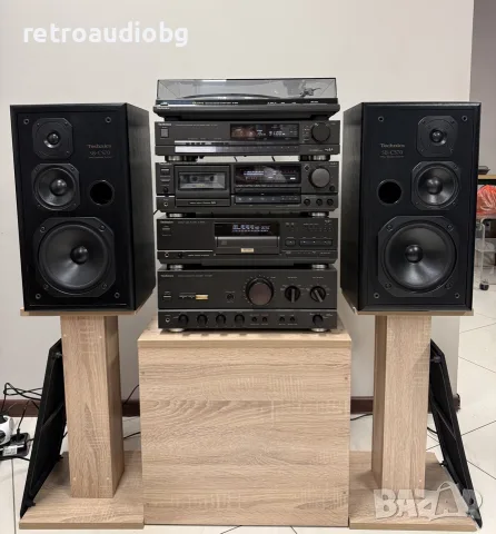 🔈ТОП колекционерски аудио сет TECHNICS - Class AA - усилвател, триглав дек, CD и тунер🔈, снимка 5 - Аудиосистеми - 55859446