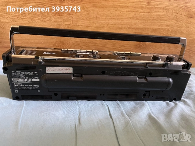 Sharp радиокасетофон отличен, снимка 2 - Радиокасетофони, транзистори - 52385343