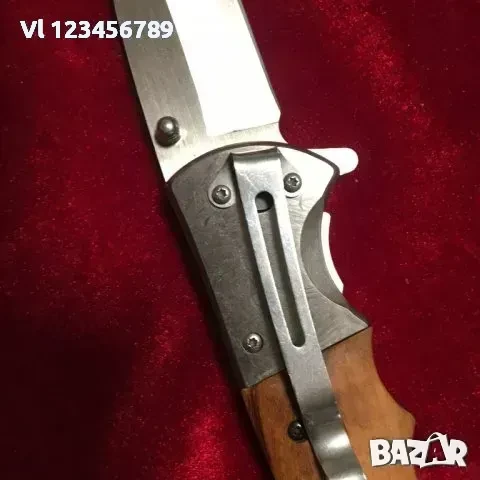 Полуавтоматичен нож BOKER 90х205мм, снимка 2 - Ножове - 50719009