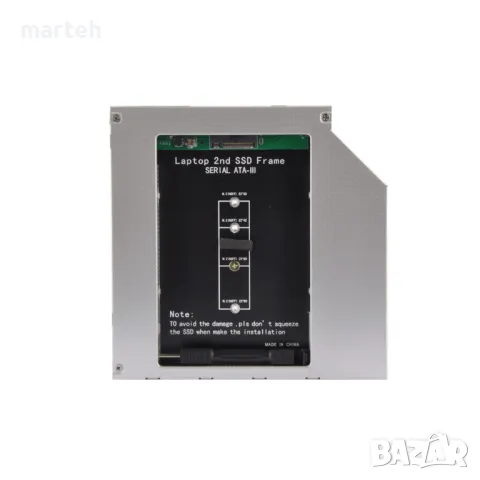 Aдаптер Лаптоп DVD -> M.2, снимка 2 - Части за лаптопи - 47408735