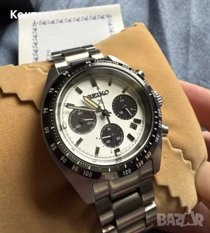 Seiko Prospex Speedtimer Solar Chronograph SSC813 "Panda"