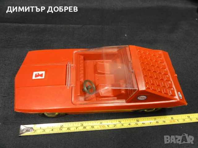 СТАРА РЕТРО СОЦ ПОЛСКА ПЛАСТМАСОВА ИГРАЧКА СПОРТНА КОЛА , снимка 8 - Колекции - 50593934