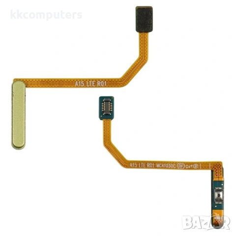 Лентов кабел за SAMSUNG A156 Galaxy A15 (5G) с жълт сензор FingerPrint