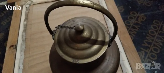 Месингов съд, снимка 4 - Антикварни и старинни предмети - 48013198