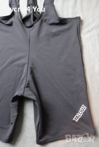 XL Yalouz (France) черно мъжко трико за спорт, снимка 2 - Спортни дрехи, екипи - 41315271