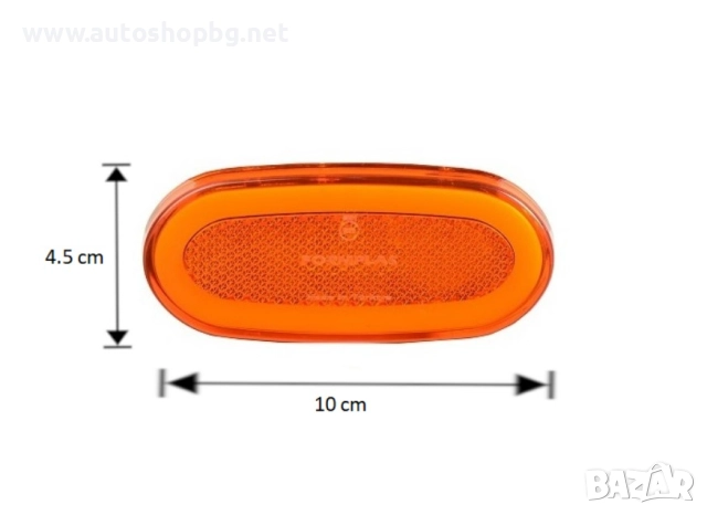 28LED Светодиоден Габарит Маркер Токос Оранжев Неон Ефект 12V-24V за Mercedes Sprinter Vokswagen VW , снимка 3 - Аксесоари и консумативи - 51636246