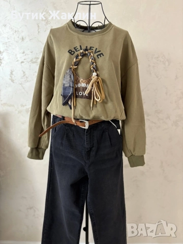 Дамска блуза с 3Д елемент 